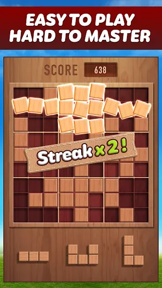 Взломанная Woody 99 — Sudoku Block Puzzle (Вуди 99)  [МОД Бесконечные монеты] — полная версия apk на Андроид screen 4