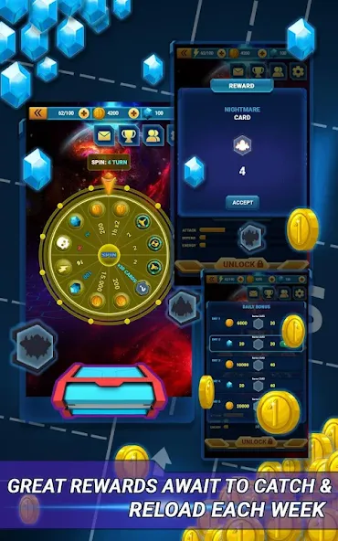 Взломанная Skyforce Invaders (Скаифорс Инвейдерс)  [МОД Меню] — последняя версия apk на Андроид screen 5