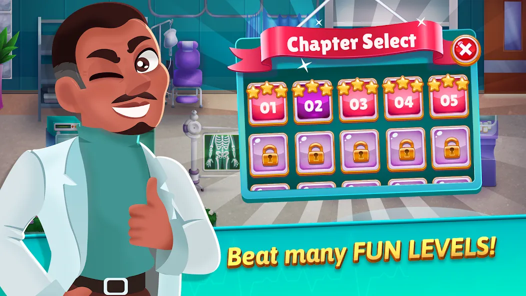 Скачать взломанную Medicine Dash: Hospital Game (Медицинский Дэш)  [МОД Меню] — стабильная версия apk на Андроид screen 4