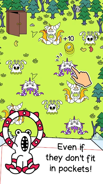 Взлом Monster Evolution: Merge Game (Монстер Эволюшн)  [МОД Много монет] — полная версия apk на Андроид screen 2