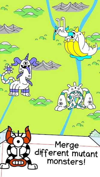 Взлом Monster Evolution: Merge Game (Монстер Эволюшн)  [МОД Много монет] — полная версия apk на Андроид screen 3