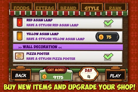 Скачать взломанную My Pizza Shop: Management Game  [МОД Unlocked] — последняя версия apk на Андроид screen 2