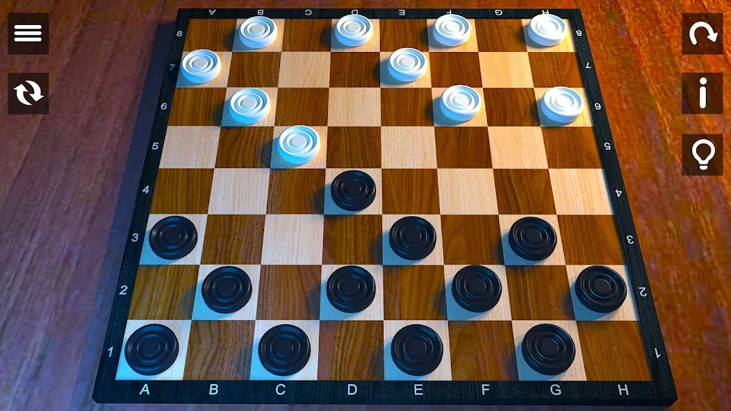 Взломанная Checkers: Checkers Online- Dam  [МОД Unlocked] — полная версия apk на Андроид screen 2
