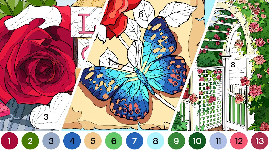 Скачать взлом Tap Color Pro: Color By Number (Тап Колор Про)  [МОД Бесконечные монеты] — последняя версия apk на Андроид screen 2