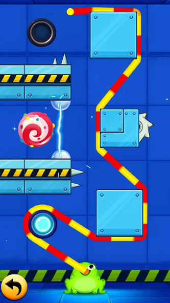 Скачать взлом Frog Thife: Candy Thief Puzzle (Фрог Тифе)  [МОД Меню] — стабильная версия apk на Андроид screen 2