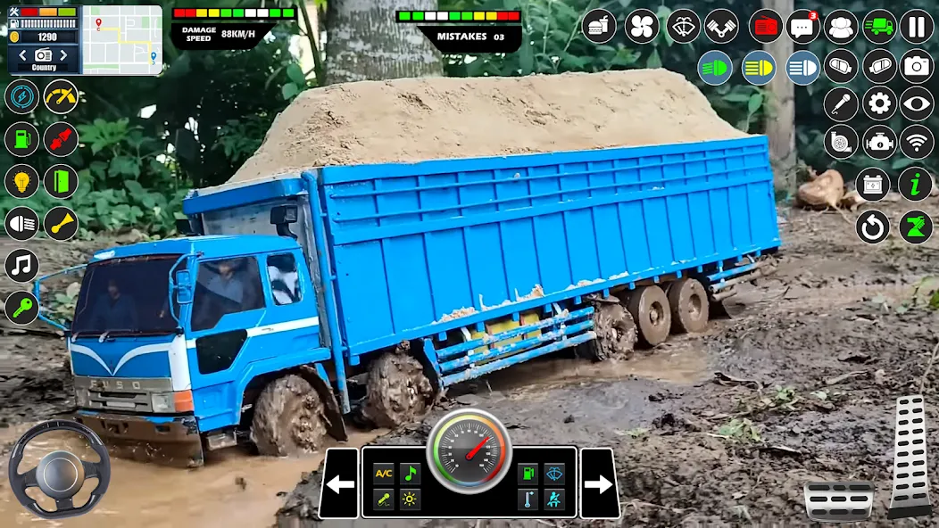 Взлом Mud Truck Runner Simulator 3D  [МОД Menu] — полная версия apk на Андроид screen 4