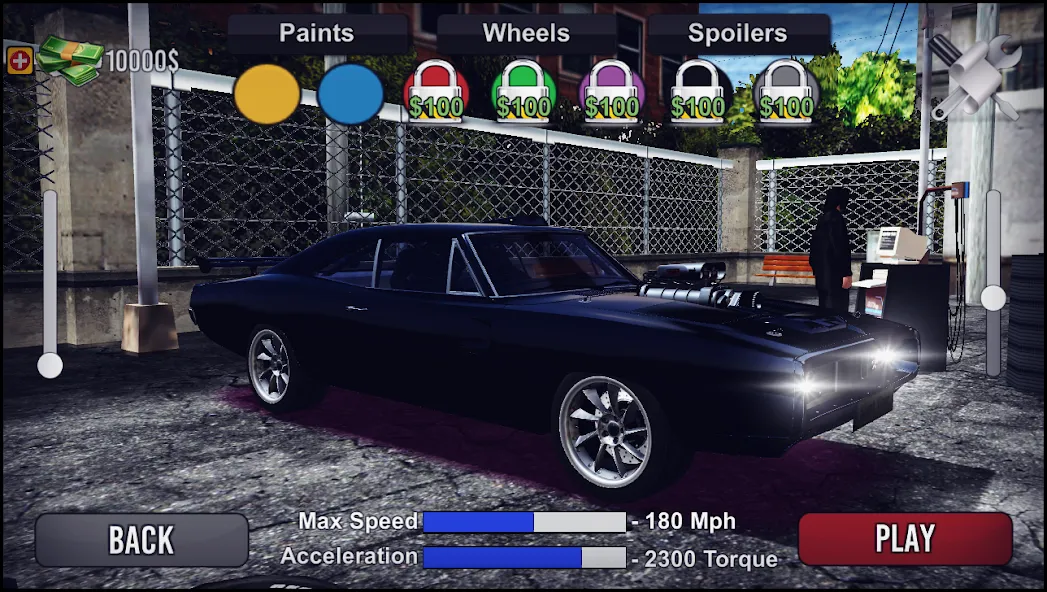 Скачать взломанную Charger Drift Simulator (Чарджер Дрифт Симулятор)  [МОД Menu] — последняя версия apk на Андроид screen 2