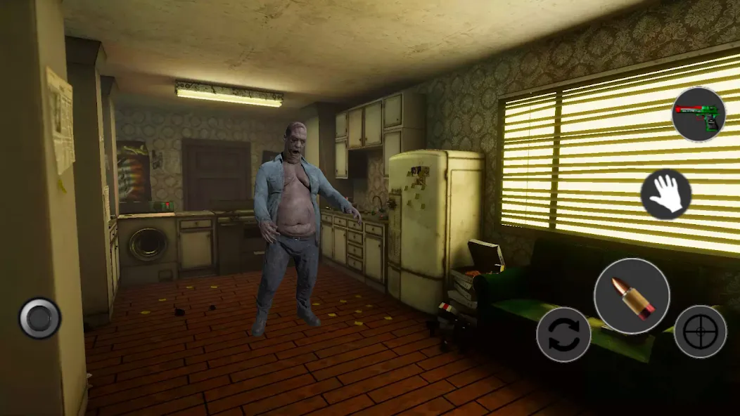 Скачать взломанную Zombie Evil Horror 4 (Зомби Злой Ужас 4)  [МОД Mega Pack] — стабильная версия apk на Андроид screen 2