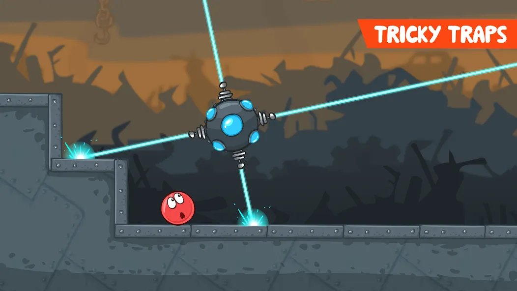 Скачать взломанную Red Ball 4 (Рэд Болл 4)  [МОД Unlocked] — последняя версия apk на Андроид screen 5