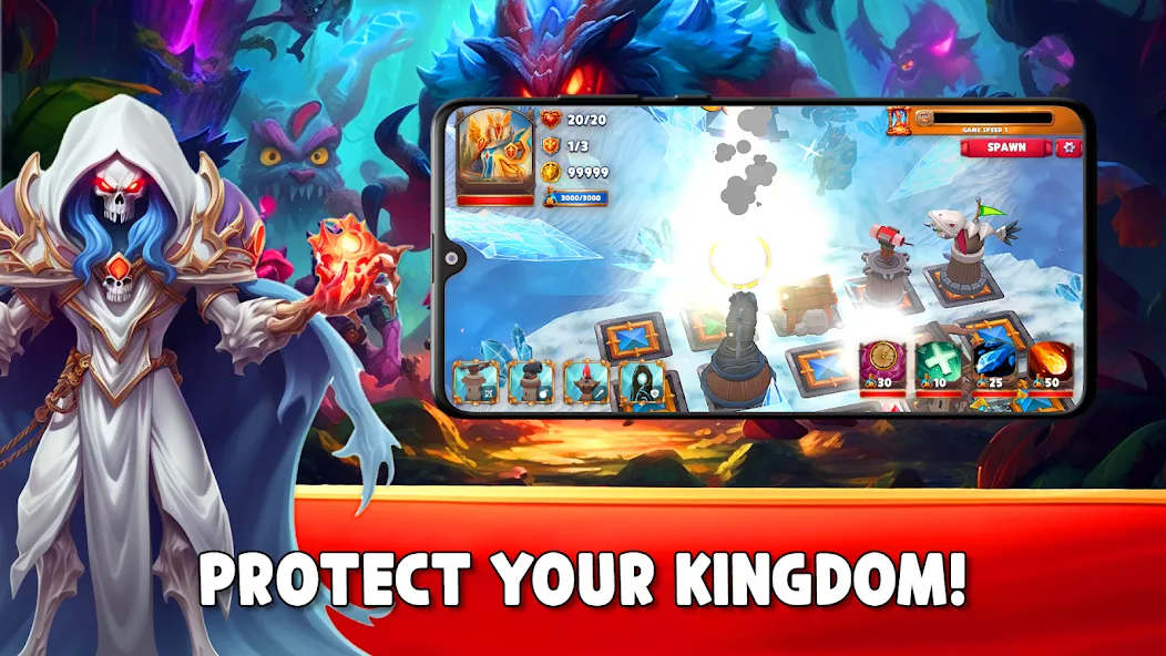 Взлом Gaiarus: TD Battles & Heroes  [МОД Unlimited Money] — последняя версия apk на Андроид screen 4
