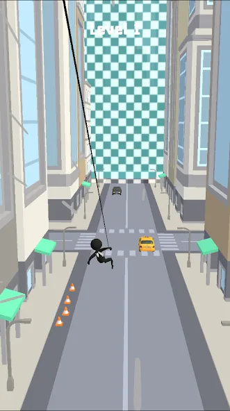 Скачать взлом Web Slinging Race (Веббросок гонок)  [МОД Много денег] — стабильная версия apk на Андроид screen 2