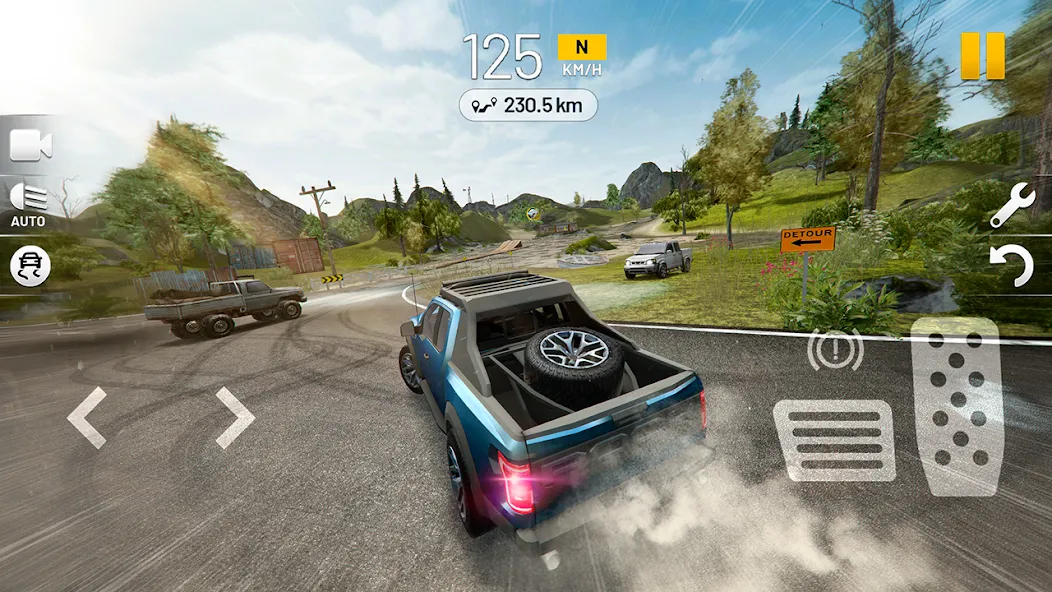 Скачать взлом Extreme Car Driving Simulator (Экстримальный симулятор вождения автомобиля)  [МОД Все открыто] — последняя версия apk на Андроид screen 3