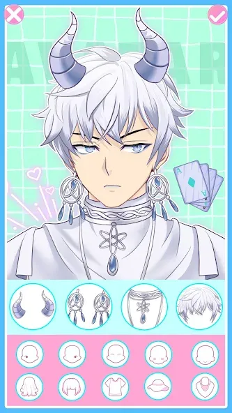 Скачать взломанную Anime Avatar Maker 2: Dress Up (Долл Аниме Аватар Мейкер Гейм)  [МОД Mega Pack] — стабильная версия apk на Андроид screen 4