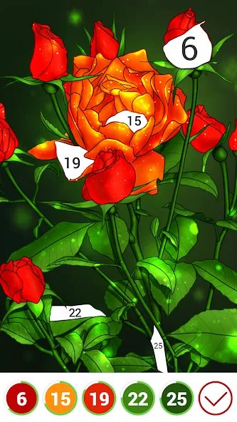 Взломанная Hola Color—Coloring by Number (ола калор)  [МОД Unlocked] — последняя версия apk на Андроид screen 4