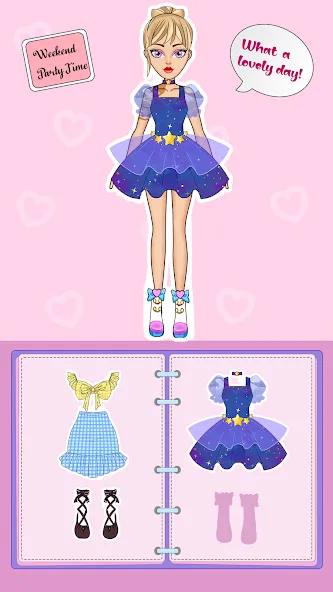 Взломанная DIY Paper Princess Doll Games (Ди пейпер принцесс кьют доллс)  [МОД Много денег] — полная версия apk на Андроид screen 4