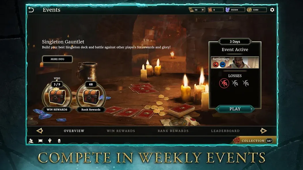 Взломанная The Elder Scrolls: Legends (Зе Элдер Скроллс)  [МОД Unlocked] — последняя версия apk на Андроид screen 2