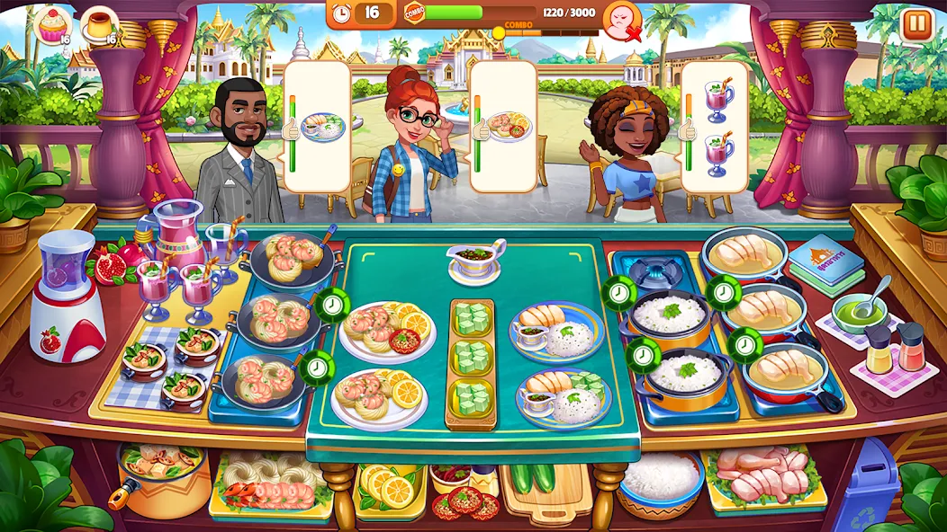 Взлом Cooking Madness: A Chef's Game  [МОД Все открыто] — последняя версия apk на Андроид screen 2