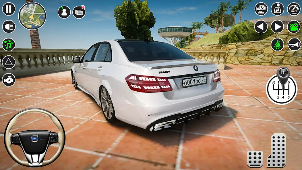 Скачать взлом Modern Car Drive Glory Parking  [МОД Много денег] — стабильная версия apk на Андроид screen 1