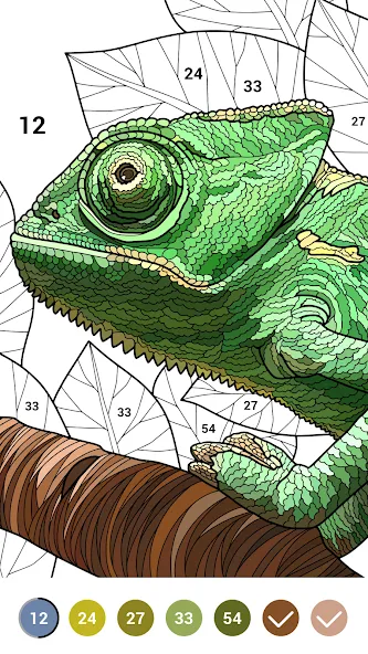 Взломанная Casual Color — Color by Number  [МОД Бесконечные монеты] — стабильная версия apk на Андроид screen 2