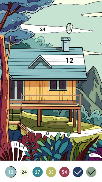 Взломанная Casual Color — Color by Number  [МОД Бесконечные монеты] — стабильная версия apk на Андроид screen 3
