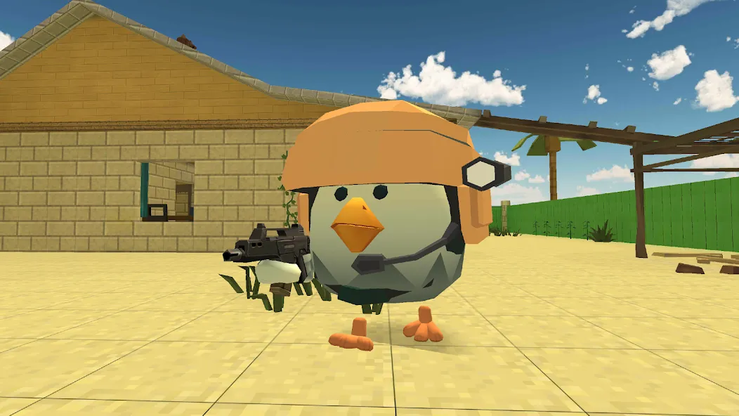 Взломанная Chicken Gun (Чикен Ган)  [МОД Бесконечные монеты] — полная версия apk на Андроид screen 4
