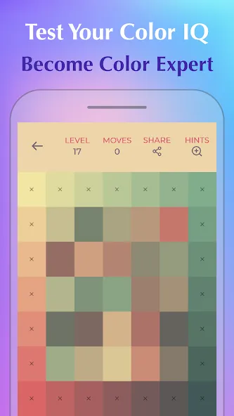Скачать взломанную Color Puzzle:Offline Hue Games  [МОД Menu] — стабильная версия apk на Андроид screen 2