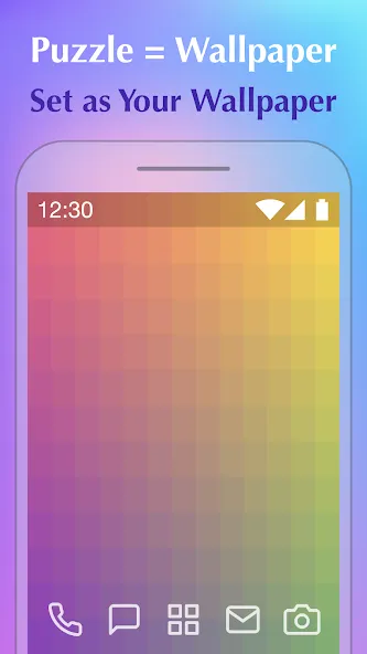 Скачать взломанную Color Puzzle:Offline Hue Games  [МОД Menu] — стабильная версия apk на Андроид screen 3