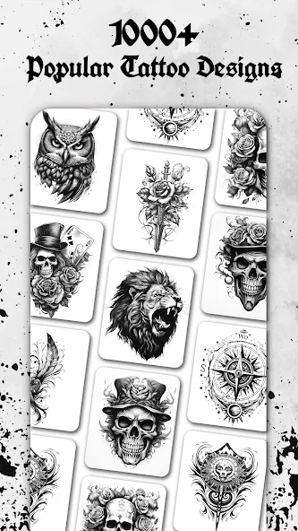Скачать взломанную Tattoo Coloring games  [МОД Много монет] — последняя версия apk на Андроид screen 2