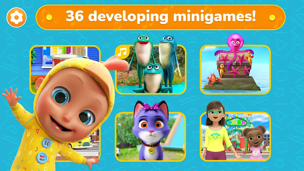 Скачать взломанную LooLoo Kids: Fun Baby Games!  [МОД Mega Pack] — последняя версия apk на Андроид screen 2