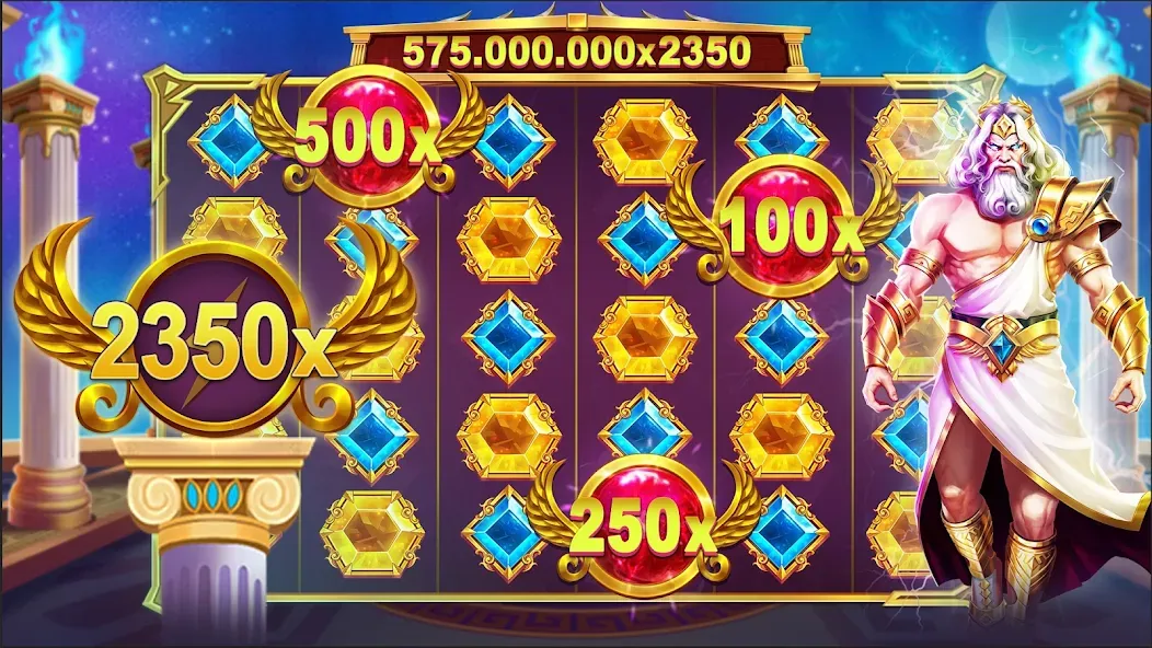 Взломанная Joker King Slots Online (Джокер Кинг Слоты Онлайн)  [МОД Бесконечные деньги] — полная версия apk на Андроид screen 1