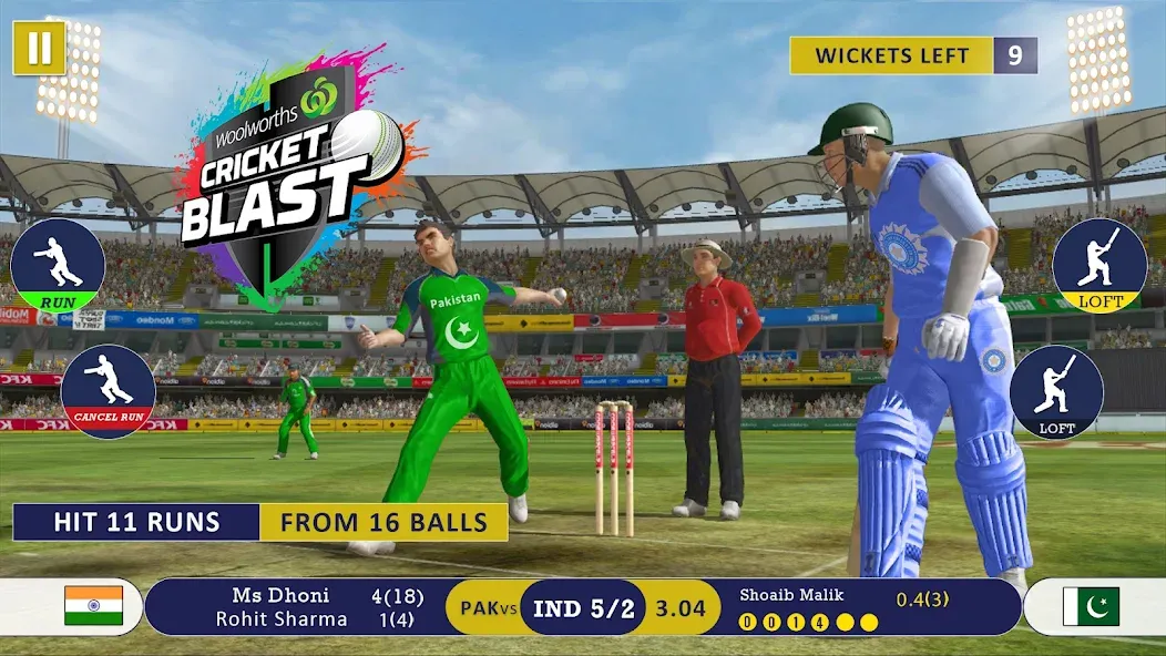 Взлом World Cricket Games Offline  [МОД Бесконечные монеты] — стабильная версия apk на Андроид screen 2