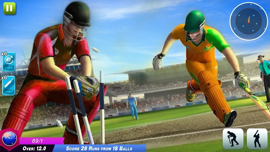 Взлом World Cricket Games Offline  [МОД Бесконечные монеты] — стабильная версия apk на Андроид screen 4