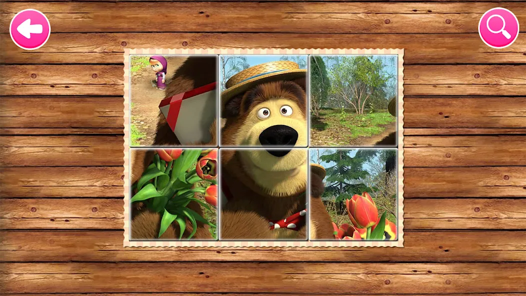 Скачать взлом Masha and the Bear Educational  [МОД Menu] — стабильная версия apk на Андроид screen 3
