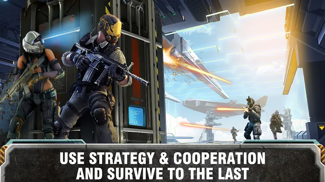 Взлом Gunfire strike (Ганфаер страйк)  [МОД Меню] — полная версия apk на Андроид screen 3