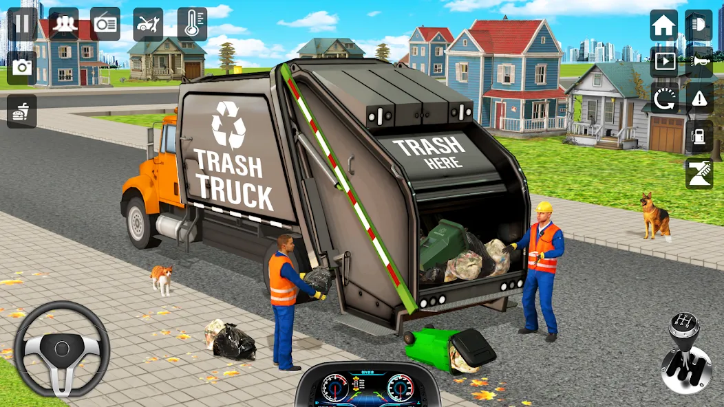 Взлом Trash Truck Games Simulator 3D  [МОД Много денег] — стабильная версия apk на Андроид screen 4
