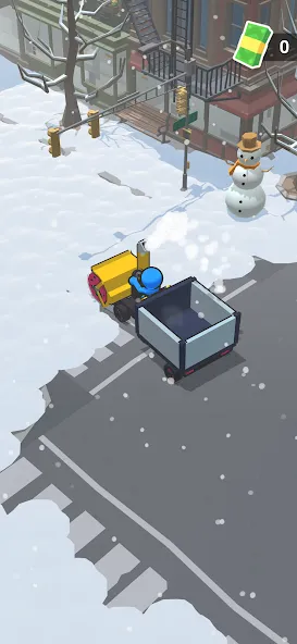 Взлом Snow shovelers — simulation (Сноубордисты)  [МОД Mega Pack] — стабильная версия apk на Андроид screen 1