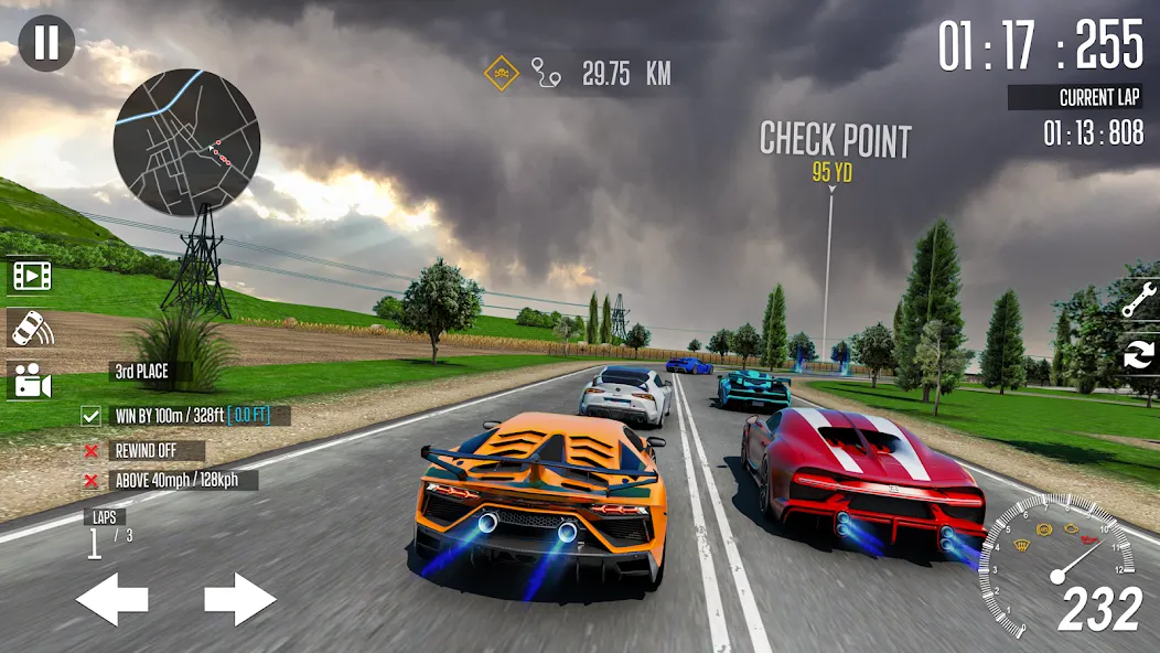 Скачать взломанную Extreme Car Driving Games  [МОД Mega Pack] — последняя версия apk на Андроид screen 3