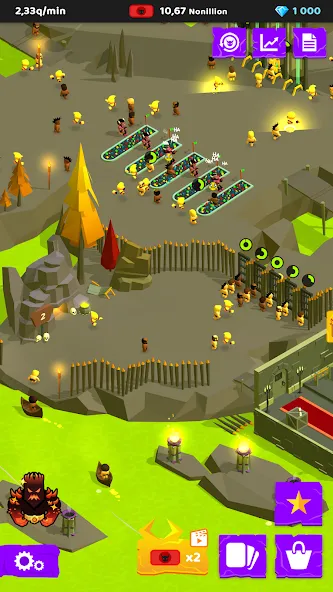 Взломанная Hell: Idle Evil Tycoon Sim (Хелл)  [МОД Unlimited Money] — стабильная версия apk на Андроид screen 3