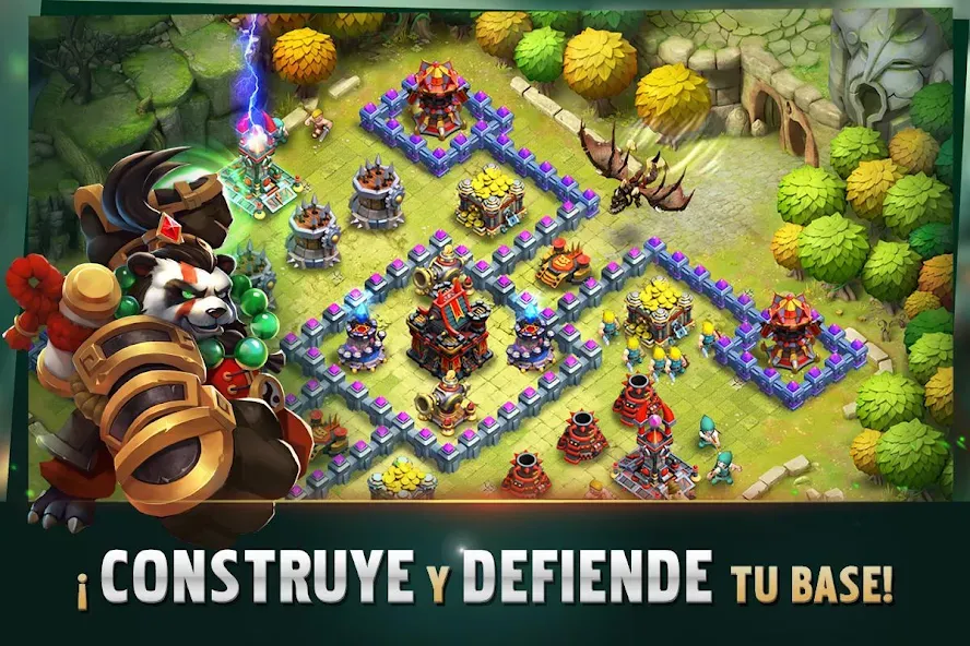 Взлом Clash of Lords 2: Español (Клэш оф Лордс 2)  [МОД Unlocked] — полная версия apk на Андроид screen 1