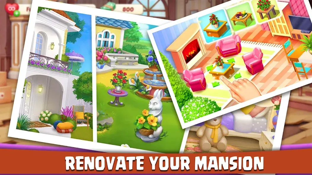 Взломанная House Design: Redecor Makeover (Хаус Дизайн)  [МОД Mega Pack] — полная версия apk на Андроид screen 5