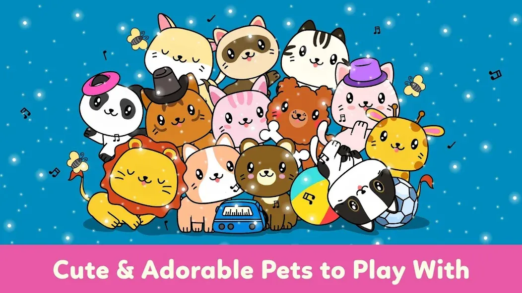 Взломанная Tizi Town — My Pet Daycare  [МОД Бесконечные деньги] — последняя версия apk на Андроид screen 1