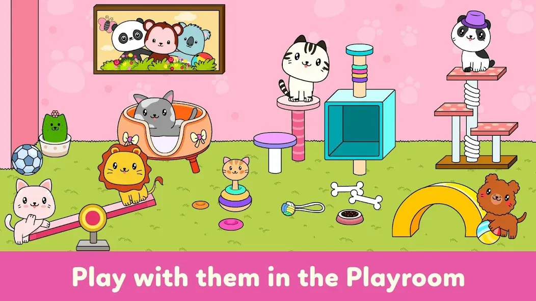 Взломанная Tizi Town — My Pet Daycare  [МОД Бесконечные деньги] — последняя версия apk на Андроид screen 3