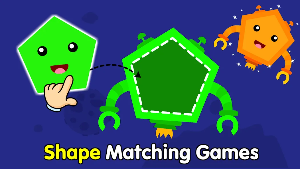 Взломанная Shapes & Colors Games for Kids  [МОД Бесконечные монеты] — последняя версия apk на Андроид screen 2