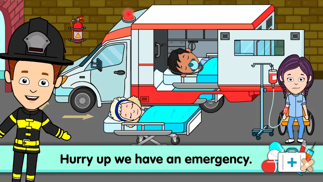 Взлом My Hospital Town Doctor Games  [МОД Бесконечные деньги] — последняя версия apk на Андроид screen 1