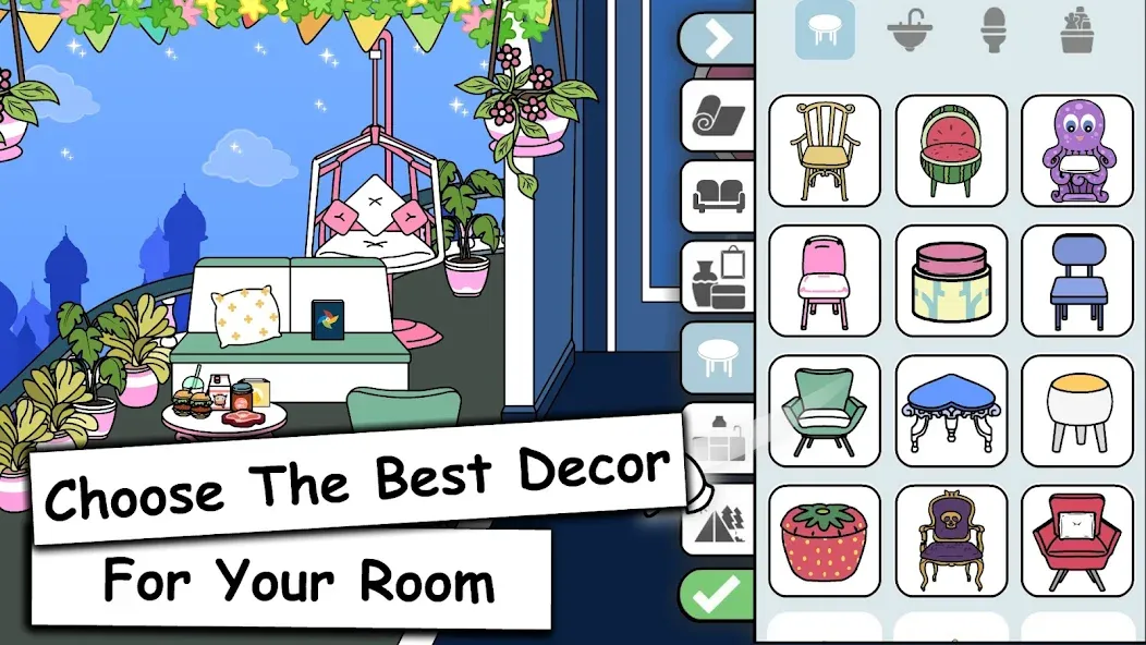 Скачать взлом Tizi Town: My Princess Games  [МОД Бесконечные деньги] — стабильная версия apk на Андроид screen 2