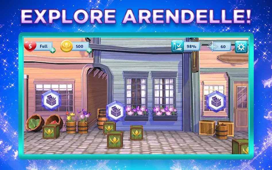 Взлом Disney Frozen Adventures (Дисней)  [МОД Много монет] — стабильная версия apk на Андроид screen 5