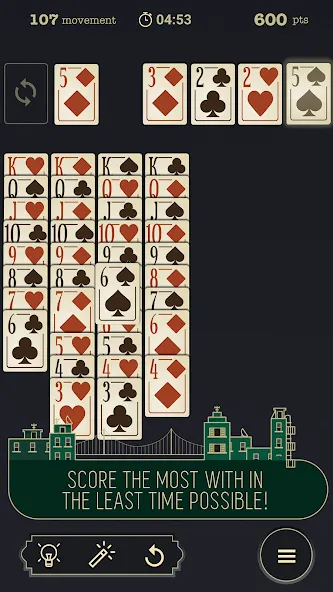 Скачать взлом Solitaire Town Jogatina: Cards (Солитер Таун Джогатина)  [МОД Все открыто] — последняя версия apk на Андроид screen 4