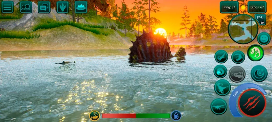 Взлом The Cursed Dinosaur Isle: Game  [МОД Бесконечные деньги] — полная версия apk на Андроид screen 3