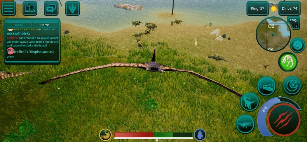 Взлом The Cursed Dinosaur Isle: Game  [МОД Бесконечные деньги] — полная версия apk на Андроид screen 4