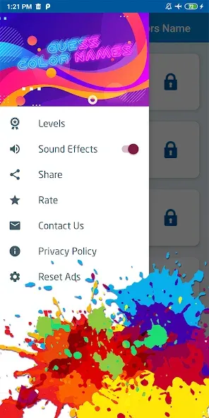 Скачать взлом Guess the color game  [МОД Mega Pack] — полная версия apk на Андроид screen 5